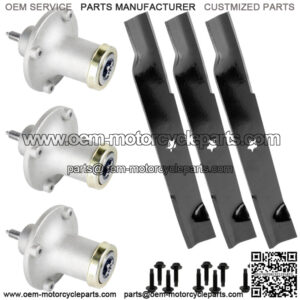 52" Spindle Blade Rebuild Kit for Husqvarna GTH3052TF GTH3052TDF GTH27V52LS