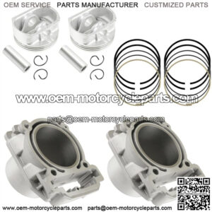 2 Cylinder Piston Ring fits Can-am Defender HD8/ Defender Max HD8 2016 2017-2021 (For: Can-Am)