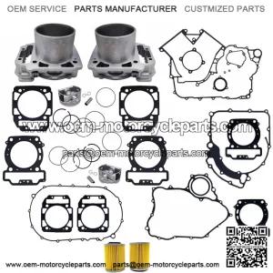 CFMoto 800 Cylinder I&II Piston Gasket Kit CF 800HO 550 Z8 U8 UForce ZForce