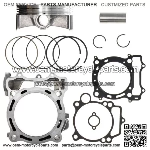 450cc Cylinder Piston Gasket Kit for Yamaha YFZ450 5TG-11633 2004-2009 2012-2013