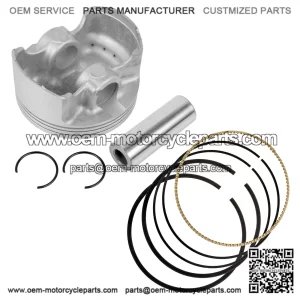 Standard Bore Cylinder Piston Ring Kit for Yamaha Grizzly 700 YFM700 (2007-2013 Models)