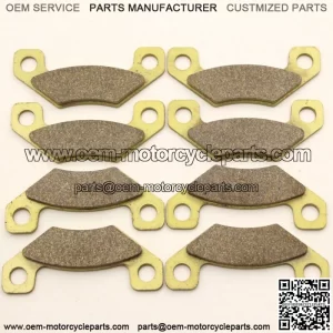 MC Front Rear Brake Pads For John Deere Gator HPX 4x2 4x4 04-2011 / TX 4PX 04-05 (For: More than one vehicle)