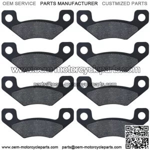 4 Pair F&R Brake Pads for John Deere Gator TX 4PX HPX Trail 4x2 4x4 2004-2011  (For: More than one vehicle)