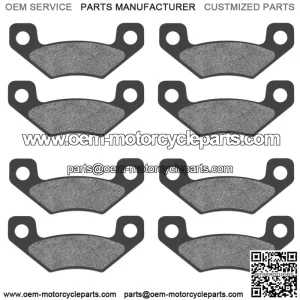 Front Rear Brake Pads for JOHN DEERE Gator TX 4PX HPX Trail 4x2 4x4 (2004-2011) (For: More than one vehicle)