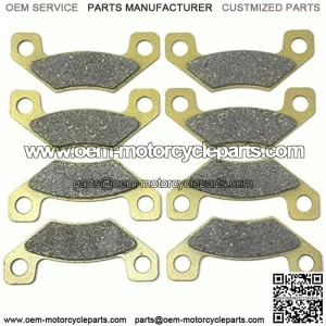 Front Rear Brake Pads Brakes for John Deere TX Gator Utility Turf...