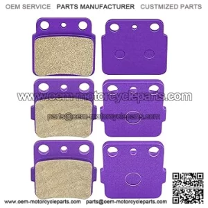 Brake Pads Fit For Suzuki LTZ 400 DVX 400 KFX 400, FA84 FA137 Front+Rear Replacement Brake Pads