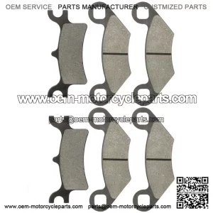 Polaris Scrambler 500 4X4 2005-2012 Front/Rear Brake Pads