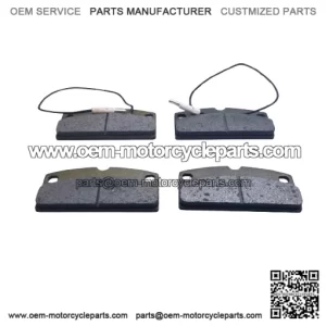 VSP1025 Set of 4 front brake pads 25mm for Aixam/Minauto/Ligier