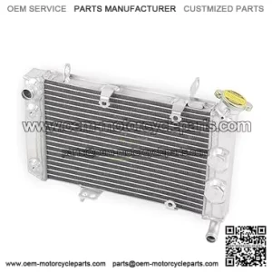Full Aluminum Radiator Compatible with 2003 04 05 06 07 2008 Suzuki LT-Z400 LTZ400 KFX400 DVX400 03-08