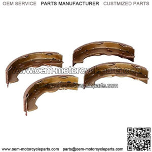 27943G01 70795G01 Golf Cart Brake Shoes, Set of 4, Fits E-Z-Go TXT (97-09.5), Workhorse 96+, Yamaha G14-G22 94-06