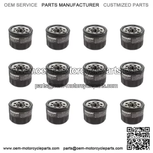 OEM Kawasaki 49065-0721 Oil Filter (Replaces 49065-7007) - 12 PACK