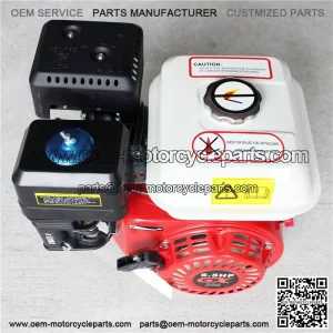 Honda GX200 Bare Engine Electric Start (black white red hand start)