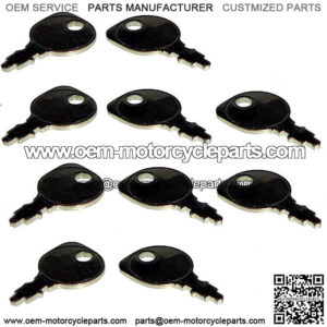 10 Ignition Switch Keys Replaces Indak 691959 Fits Toro Zero Turn Riding Lawn Mo