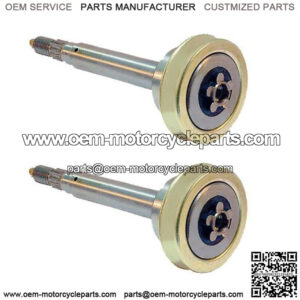 Spindle Shaft Assembly 187291 187292 fits Craftsman Fits Husqvarna (2 PCS)
