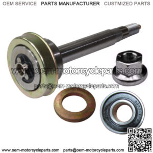 Spindle Shaft Assembly w Bearing 187291 192872 Fits Husqvarna LS GLS GTH LGT YTH