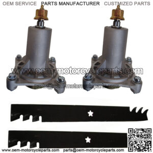 46" Deck Kit for AYP Sears Craftsman Fits Husqvarna Poulan Mulching Blade Spindl