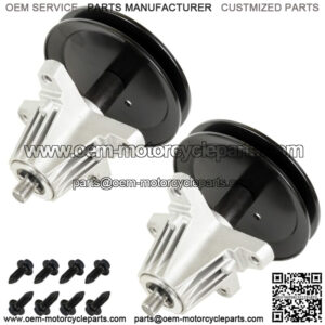 2 Spindle Assembly fits MTD Husqvarna 918-06989 91806989 618-06989 61806989