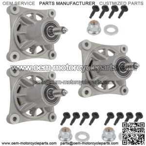 3 Spindle Assembly 48" for Husqvarna CZ4817 EZ4220 EZ4624 EZ4822 EZ4824 EZ5224
