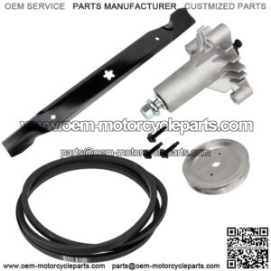 Deck Spindle Blade Belt Kit for Craftsman Husqvarna 532174883 531300767 265818