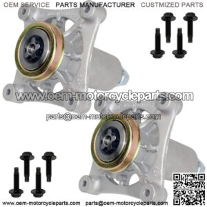 2 Spindle Assembly for Husqvarna LT 1597 1942 LT19538 R LT2213 LT2223A2 LTA18538