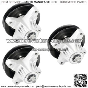 3 Spindle Assembly For MTD Cub Cadet 618-04825B 918-04825A 918-04825B