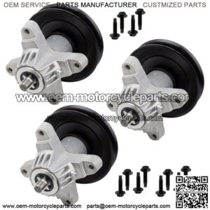 3 Spindle Assembly W/Bolt for MTD Cub Cadet 918-04474 918-04474A 918-04474B