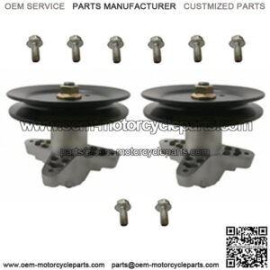 2 Pcs Spindle Assy Replaces MTD/Fits Cub Cadet 918-0624A & 918-0659