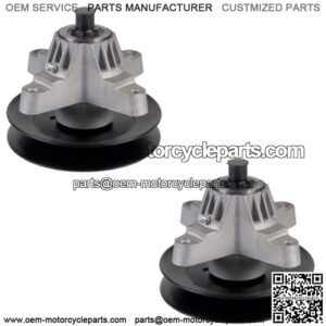 2 Spindle Assembly w/Pulley fit MTD Fits Cub Cadet 618-0565 918-0565