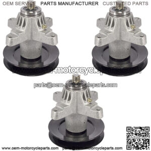 3 Pack Spindle Assembly Fits Cub Cadet 50" Deck 618-04126 618-04126A 918-04125