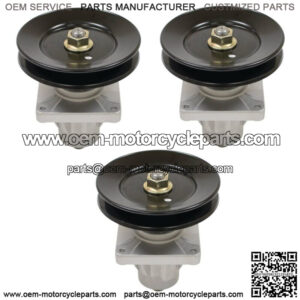Set of 3 Spindles Fits Cub Cadet fits MTD 618-0660 918-0660 618-0625 918-0625