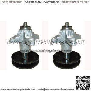 2 Pack Spindle Assy for Troy-Bilt Deck 618-0671 618-0671B 618-0671D 618-04608A