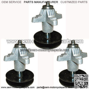 New 3pcs for MTD Fits Cub Cadet 54" Mower Mandrel Spindle 618-0671 918-0671 918-