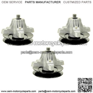 3PK Mower Deck Spindles Fits MTD 50" 918-04825B 918-05016 618-04825 618-05016