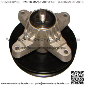 Spindle Assembly with Pulley for MTD Troy Bilt LTX1842 Bronco Super Bronco