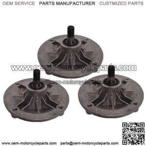 (3) Spindle Housing Assemblies w/ Shafts Fits Toro TimeCutter 42 50" Deck Mowers