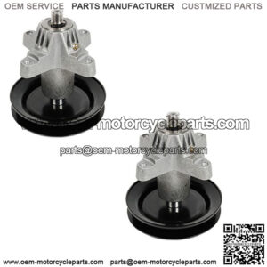 2 Spindle Assembly w/Pulley for MTD Fits Cub Cadet Fits Toro 112-0460 918-0659A