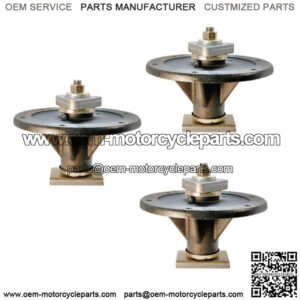 3 pk Spindle Fits Toro 107-8504 Z528 Z500 Z400 Z410 Z441 Z449 285-881