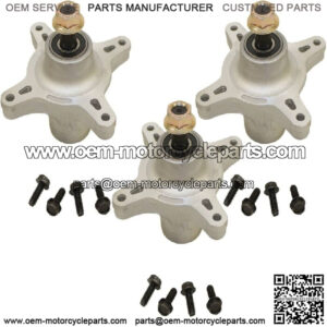 Three (3) Spindle Assemblies Fits Toro 4200 5000 4216 4235 4260 5060 117-7439