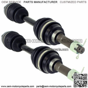 Front Left And Right Complete Axles for Kawasaki Prairie 400 KVF400 4X4 1997-02 (For: Kawasaki)
