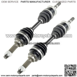 Front Right And Left CV Joint Axles for Kawasaki Bayou 300 KLF300C 4X4 1989-05 (For: Kawasaki)