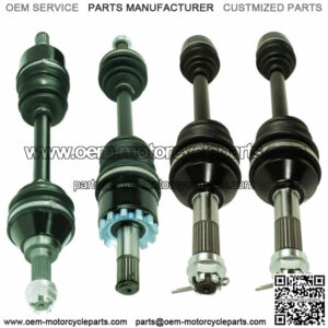Front Rear Left Right Axles for Kawasaki Brute Force 750 KVF750 4X4I 2008-2011 (For: Kawasaki)