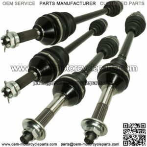Front Rear Left Right CV Joint Axles for Kawasaki Teryx 750 KRF750 4X4 2008-11 (For: Kawasaki)