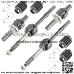 2 Complete Rear Axle Drive Shaft For Kawasaki Mule 4010 Trans KAF620 S R V 14-19 (For: Kawasaki)