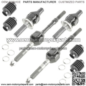 2 Complete Rear Axle Drive Shaft For Kawasaki Mule 2500 2510 KAF620A C 2000 (For: Kawasaki)