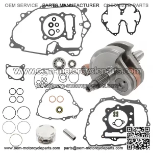 Engine Rebuild Kit for Honda TRX400EX (1999-2004) ?C Includes Crankshaft, Piston & Gaskets