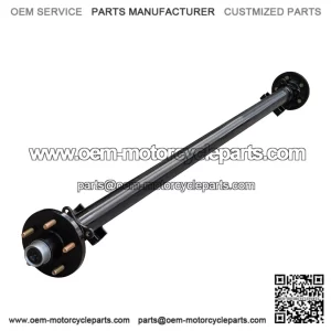 The Trailer Parts Outlet ?C 3.5K TK Trailer Axle ?C 3500 lb Idler 5-Lug Dexter-Compatible ?C 95" Hubface, 80" Spring Center ?C 5x5 Bolt Pattern