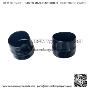 4PCS Front Wheel Bushing to Bearing Conversion Kit Replaces Craftsman, Sears, AYP, Poulan, 9040H - 9040-H - OEM Upgrade - Black Bushing