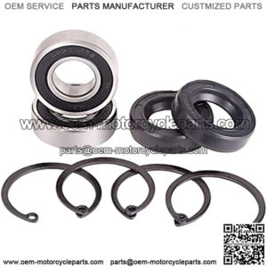 Golf Cart Rear Axle Shaft Bearing & Seal Kit for EZGO TXT RXV Medalist Marathon Electric Carts 1978 UP, OEM# 611931 70181-G01 70181G01 15112-G1 15112G1 620343, 2 Pack