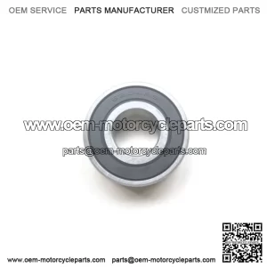 6204RS Deep Groove Ball Bearing Single Sealed 160204, 20mm x 47mm x 14mm Chrome Steel Bearings (Pack of 1)