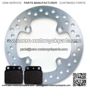 Rear Brake Disc Rotor + Pads for Suzuki LTZ 400 LTZ400 Quadsport (2003-2014) NEW